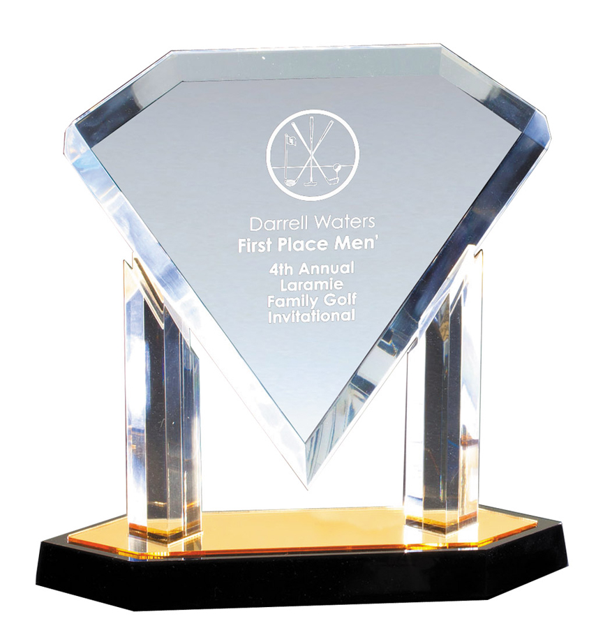 Plaques vierges pour le trophée Crystal Acrylic Award - Fabricants